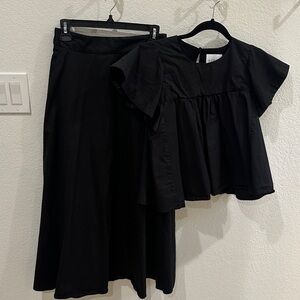 Two-Piece Skirt and Top Set